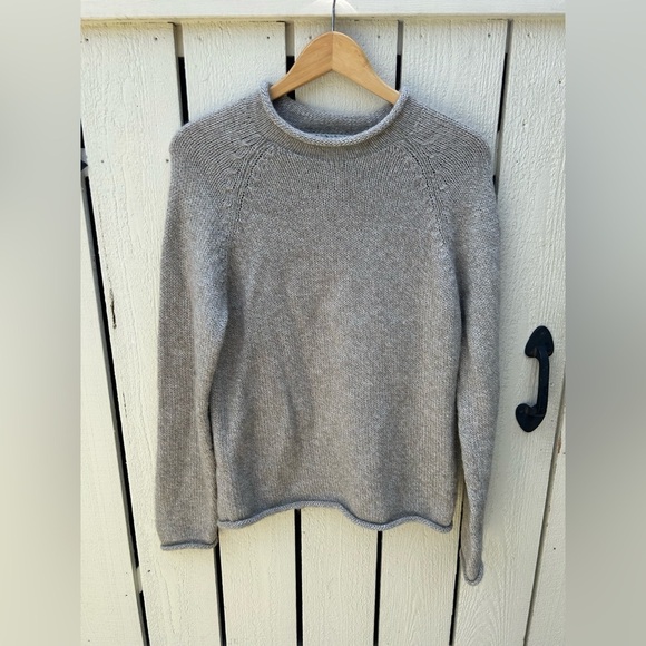 Mollusk Sweaters - Mollusk Surf Shop Alpaca Wool Pullover Sweater Mockneck Spring Sz Small